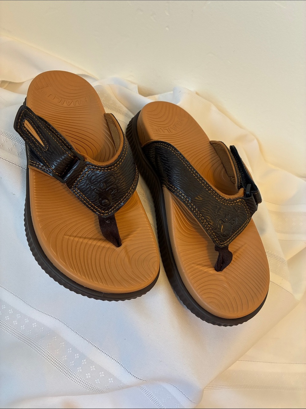 Men's KuaiLu Orthotic Recovery Flip Flops Size 7 / Women's 8.5 - 9